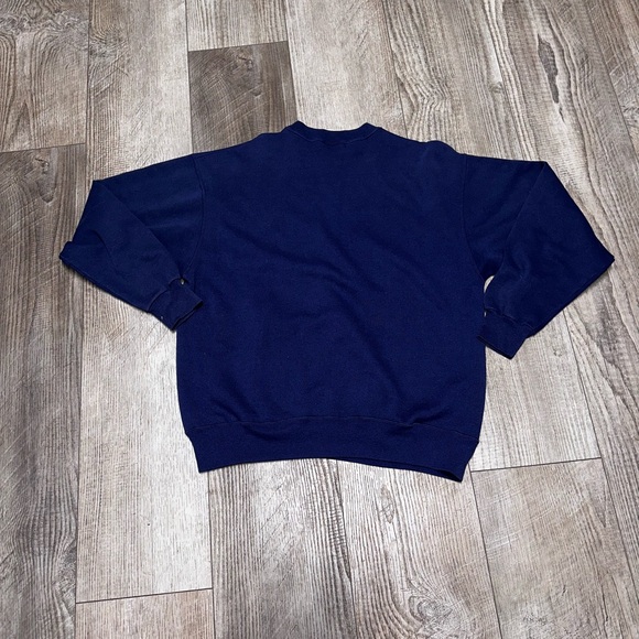 Vintage Dallas Cowboys NFL football Hanes blue grey crewneck Texas XL - Picture 2 of 5